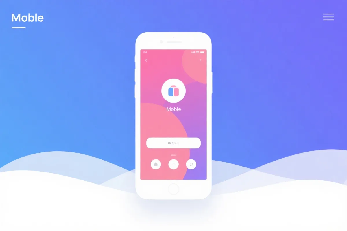 移动端界面示意